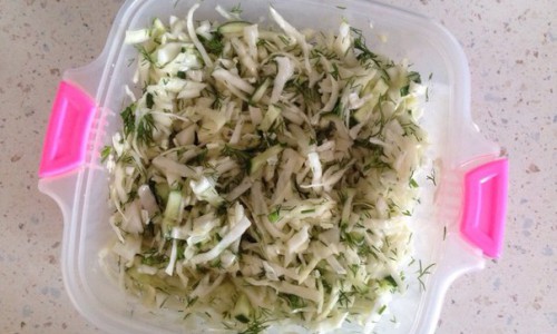 Три весенних салата из капусты