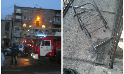 В Кирово-Чепецке в подъезде сгорела коляска у ребенка-инвалида