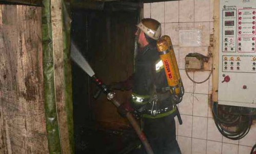 В Кирово-Чепецком районе горел коптильный цех