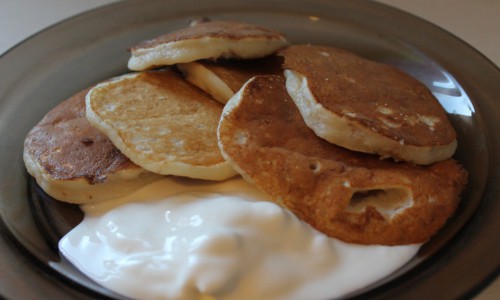 Субботний завтрак: манно-овсяные оладушки