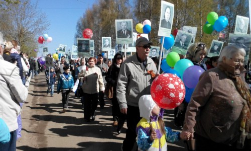 День Победы: в Кирово-Чепецке начался парад