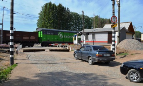 Сегодня ночью вновь закроют переезд в Кирово-Чепецком районе
