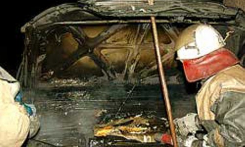 В Кирово-Чепецком районе на ходу загорелся "Лексус"