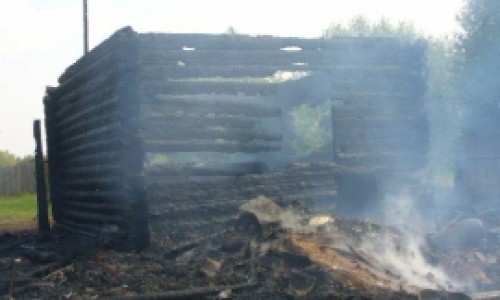 В Кирово-Чепецком районе сгорел садовый домик