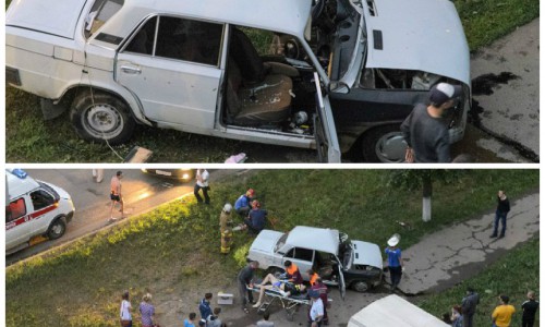 Смертельное ДТП в Кирове: после столкновения иномарки и ВАЗа погиб человек