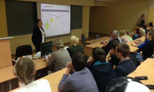 Экологический отчет «ЗМУ КЧХК» презентовали студентам и преподавателям ВятГУ