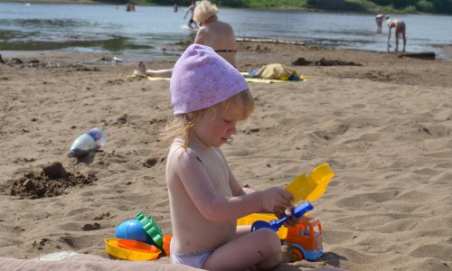 Пляж в Чепецке официально открыт