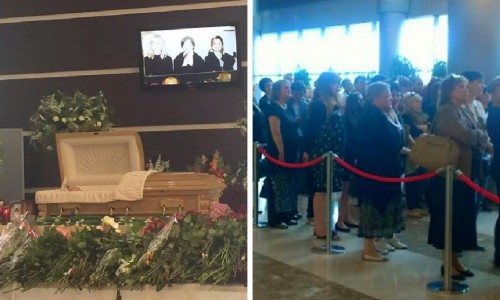 Церемония прощания с Жанной Фриске: перед «Крокус Сити Холл» выстроилась огромная очередь (ВИДЕО)