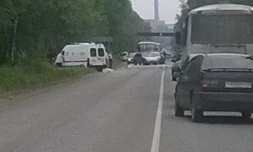 ДТП в Кирово-Чепецке: от удара с легковушкой мотоцикл вспыхнул, а его водитель погиб