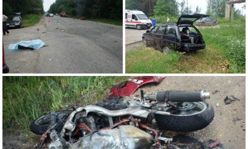 Подробности смертельного ДТП на Производственной: водитель мотоцикла пытался обогнать легковушку