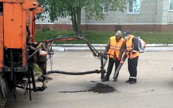 В Кирово-Чепецке начали ямочный ремонт: список улиц