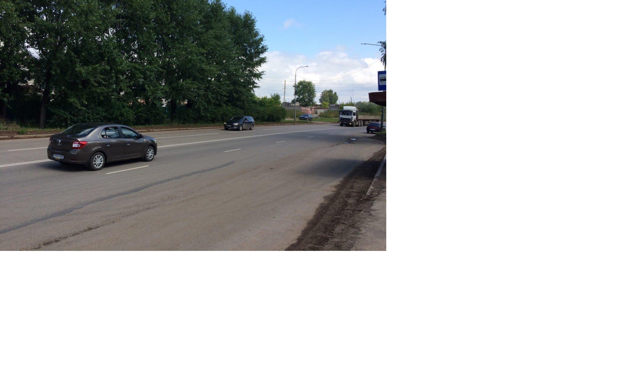 Правильность нанесения новой разметки на чепецких дорогах проверит ГИБДД