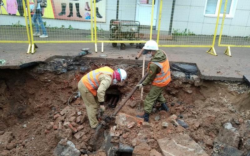 В Кирово-Чепецке началась реконструкция теплосети на проспекте Мира