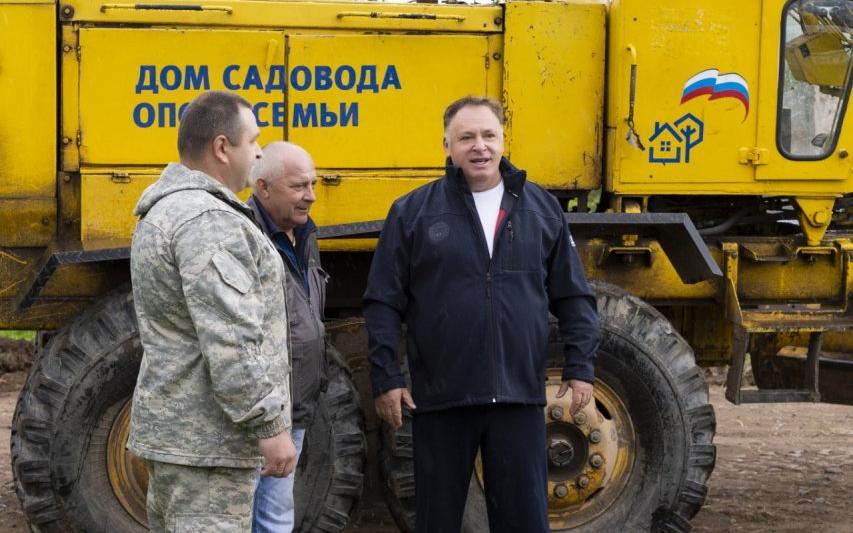 Союз садоводов начал грейдирование в Кирово-Чепецком районе