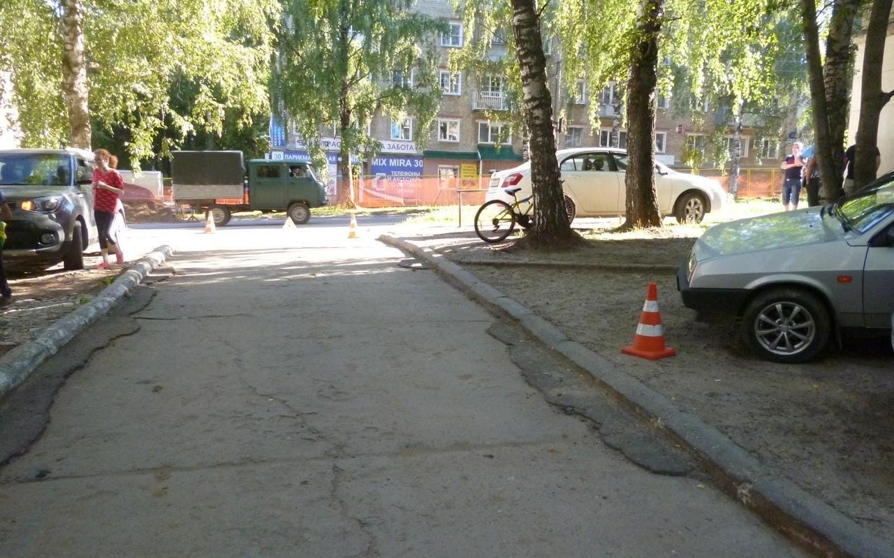 На проспекте Мира ВАЗ сбил 13-летнего велосипедиста