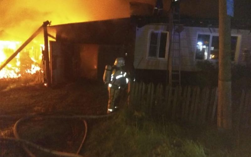 В Кирово-Чепецком районе произошел пожар: один человек погиб