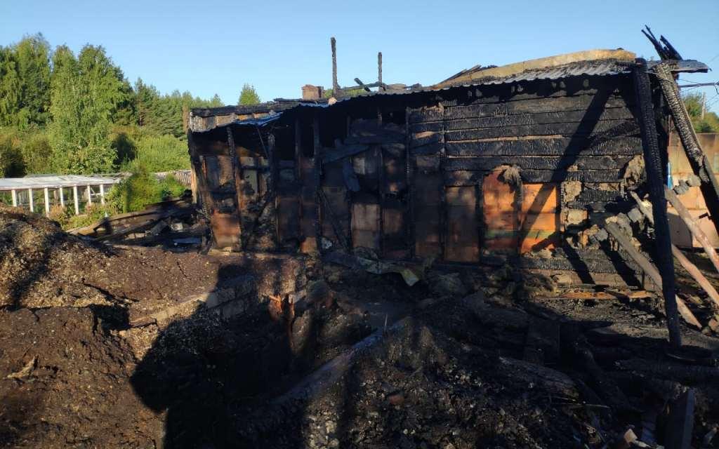 В Кирово-Чепецком районе произошел пожар: объявлен сбор погорельцам