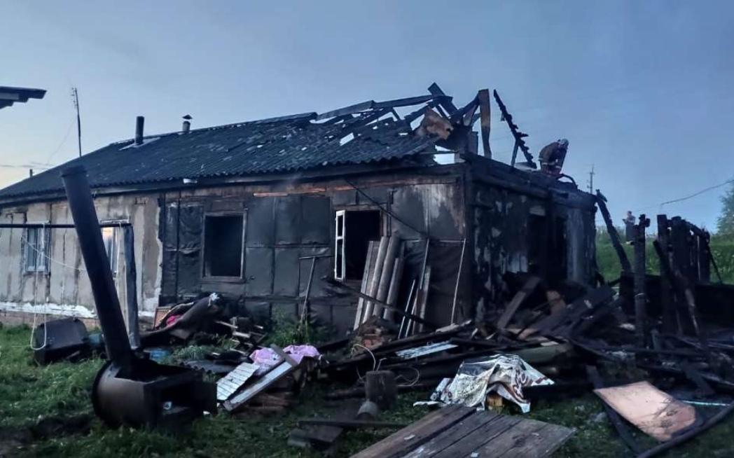 В Кирово-Чепецком районе произошел серьезный пожар: сгорели две квартиры