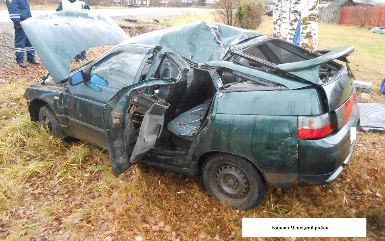 На трассе в Кирово-Чепецком районе погиб 48-летний водитель ВАЗа