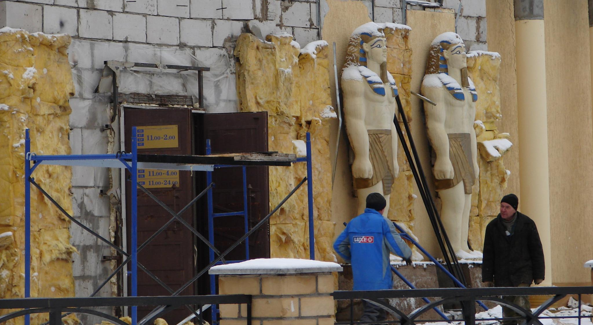 Владелец «Клеопатры» рассказал, где можно будет увидеть фигуры фараонов