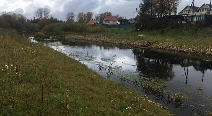 В Кирово-Чепецком районе укрепили берега реки, разрушившей подъезд к домам