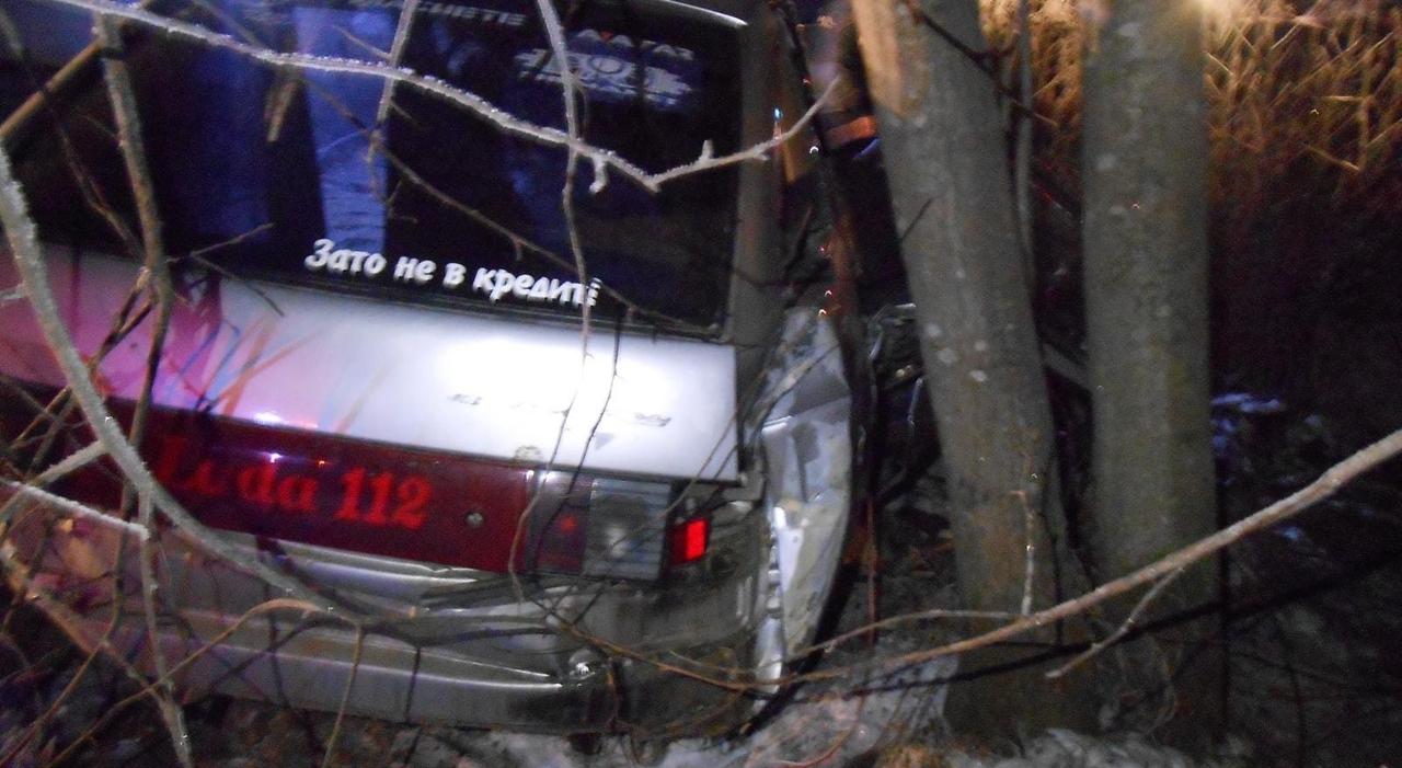 В Кирово-Чепецком районе ВАЗ въехал в дерево: есть пострадавшие