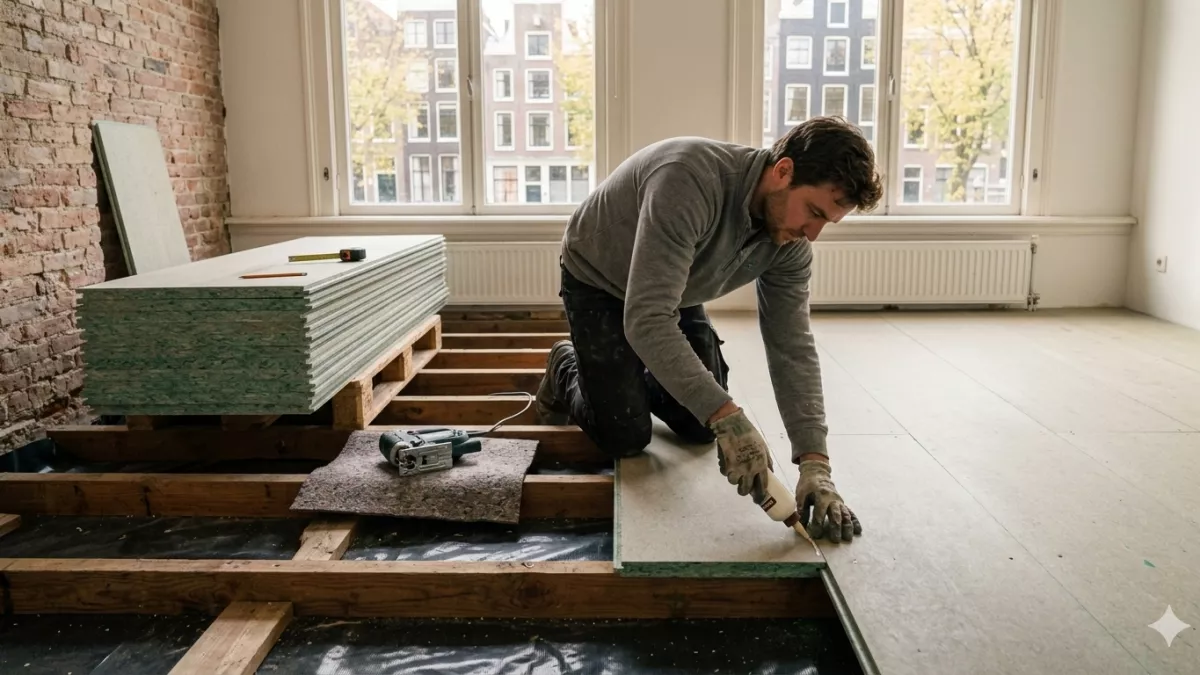 Сделал пол за день и без стяжки: умные хозяева нашли, чем заменить ламинат и фанеру