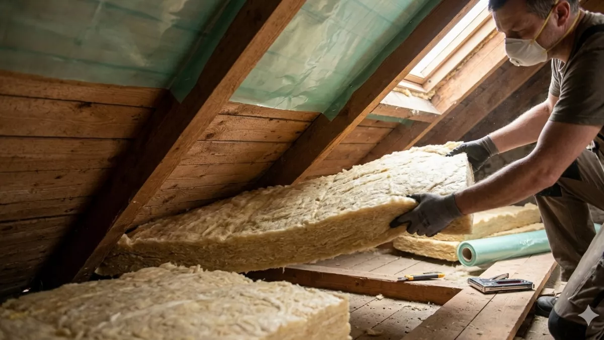 Утеплить крышу без разбора кровли - проще простого. Самый доступный способ: теперь зимой тепло, а летом - прохладно