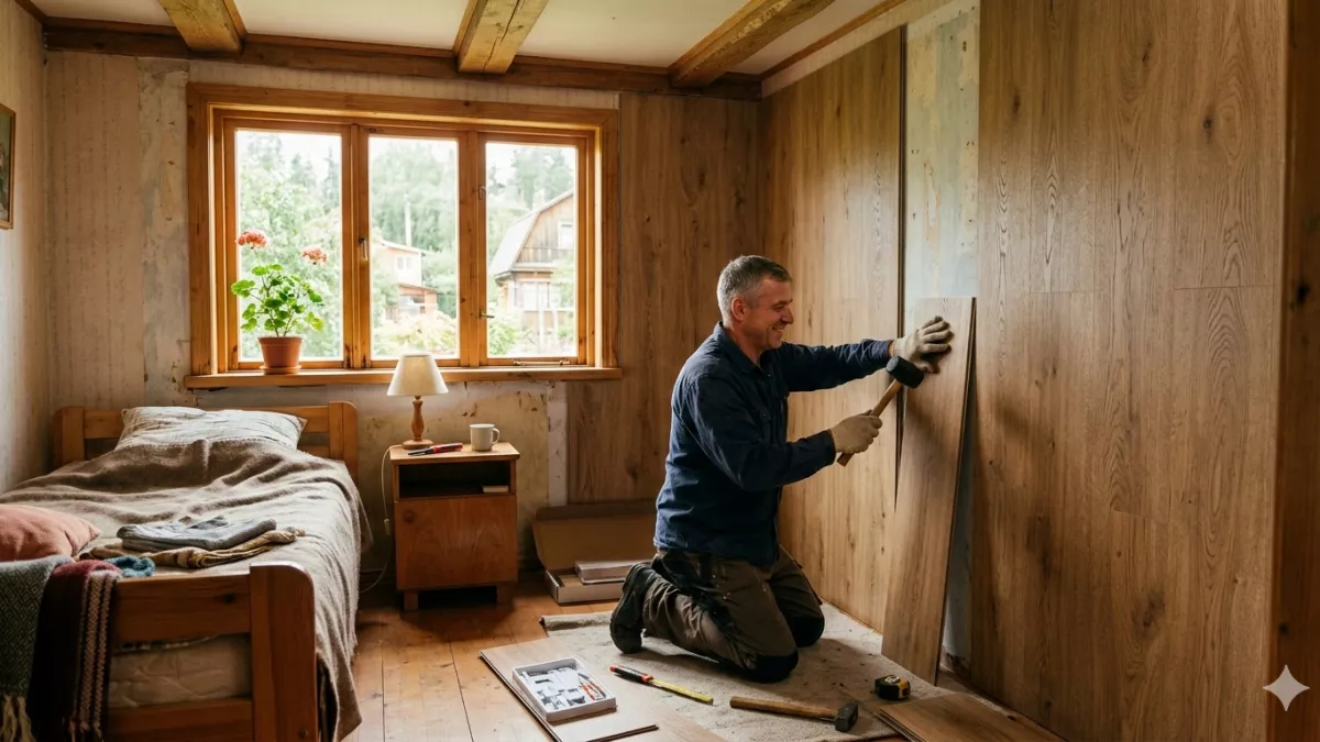 Обои больше не в почете - вот чем их заменить для дачи и дома: альтернатива выглядит эффектно и не желтеет 