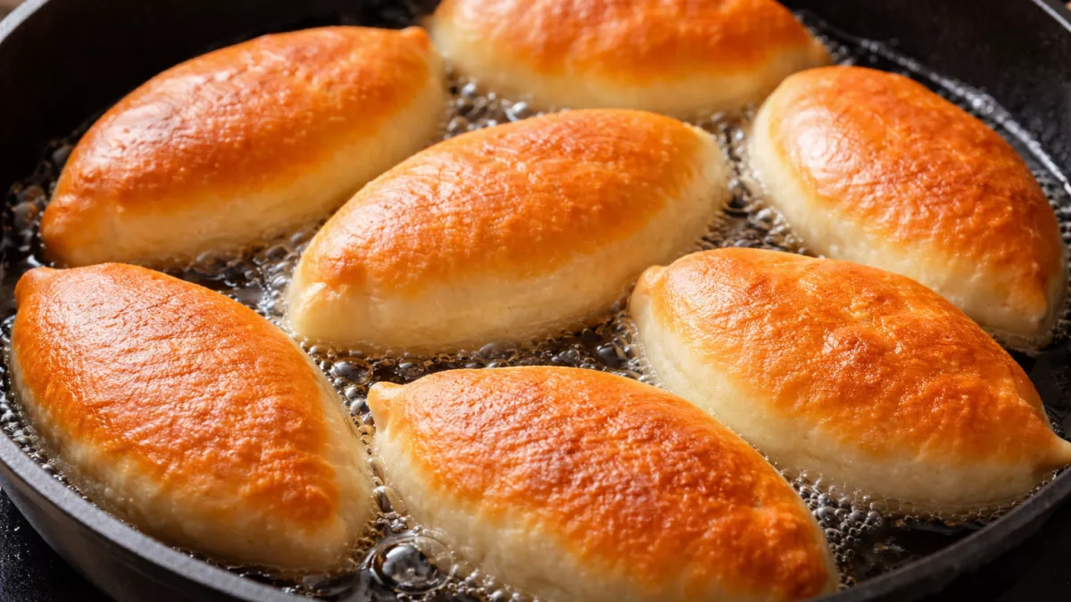 Пирожки-пятиминутки на сковороде: пуховое дрожжевое тесто без яиц, которое жарят сразу после замеса