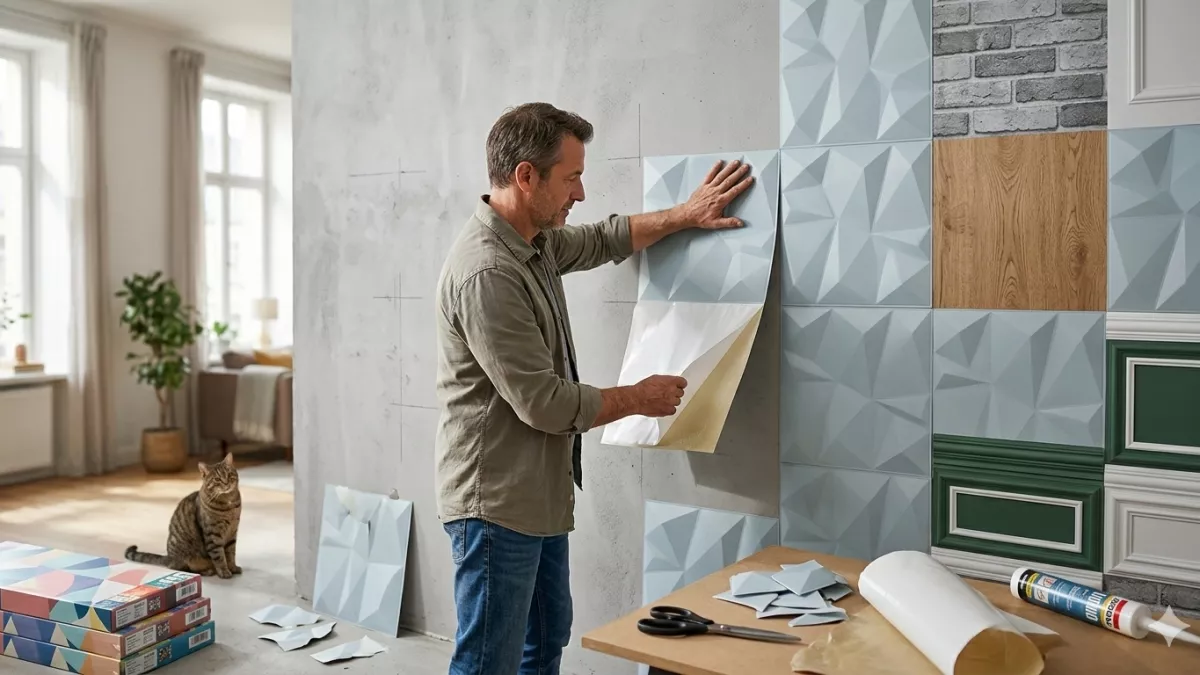Обои и краска давно не в моде: умные хозяева выбирают эту альтернативу - разнообразные цвета и простой монтаж