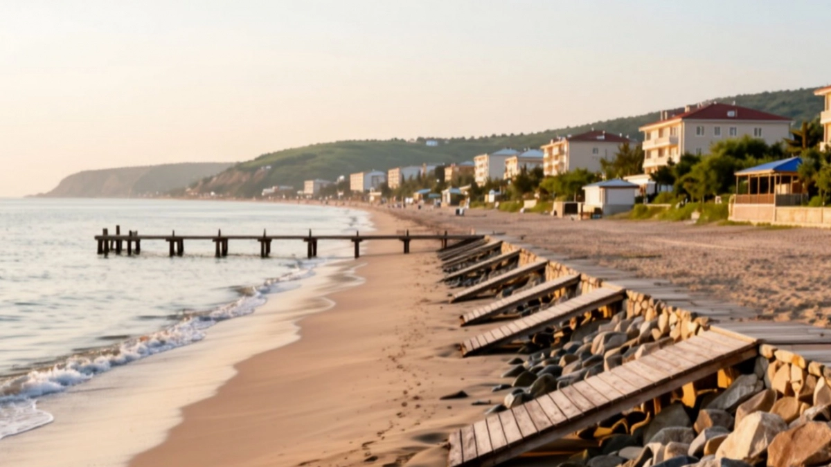 Малоизвестный курортный поселок в Крыму - здесь отдыхают только местные, приезжие о нем и не слышали, и зря