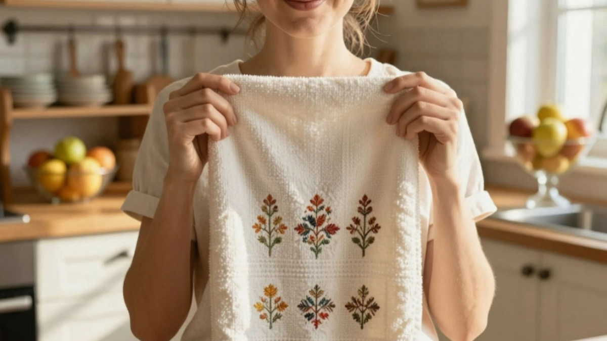 Как отстирать кухонные полотенца за 1,5 минуты - теперь как новые: гениальный лайфхак