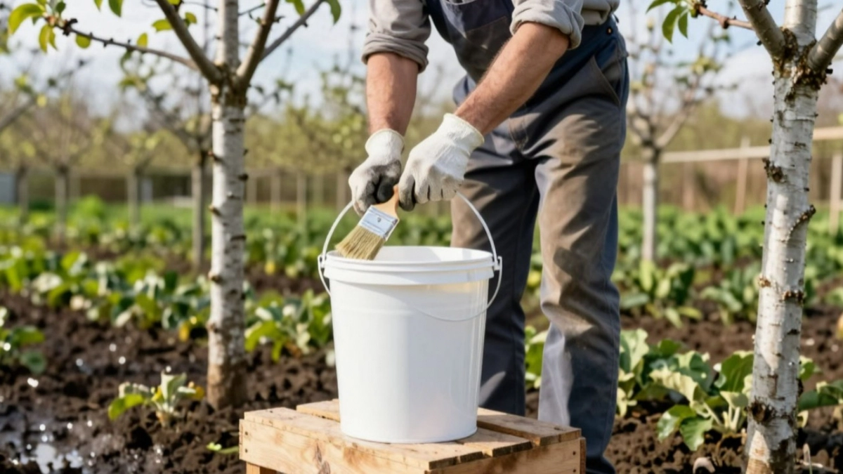 Надо ли обязательно белить деревья в саду весной - запомните раз и на всю жизнь
