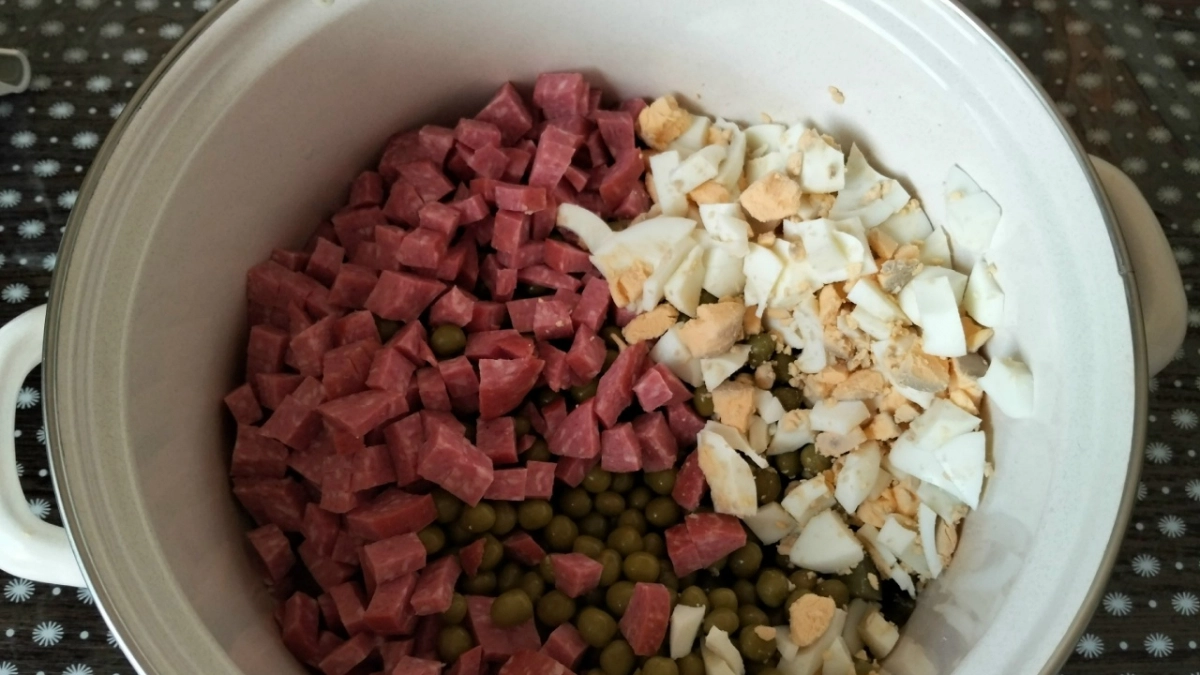 Салат крабовый готовлю по новому рецепту: домашние его просто обожает, едят тазиками