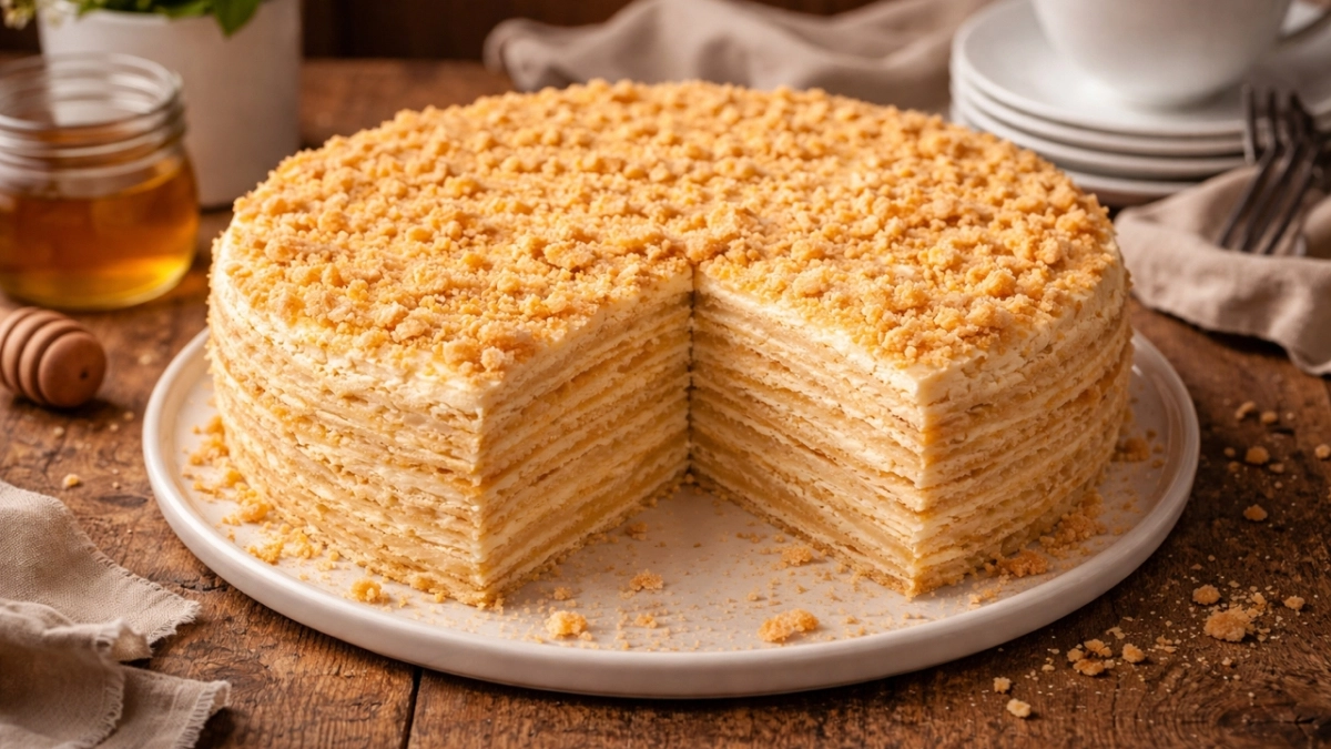 Вы все еще думаете, что «Наполеон» сложно готовить? Этот рецепт изменит ваше мнение: эконом-версия, которая не уступает оригиналу