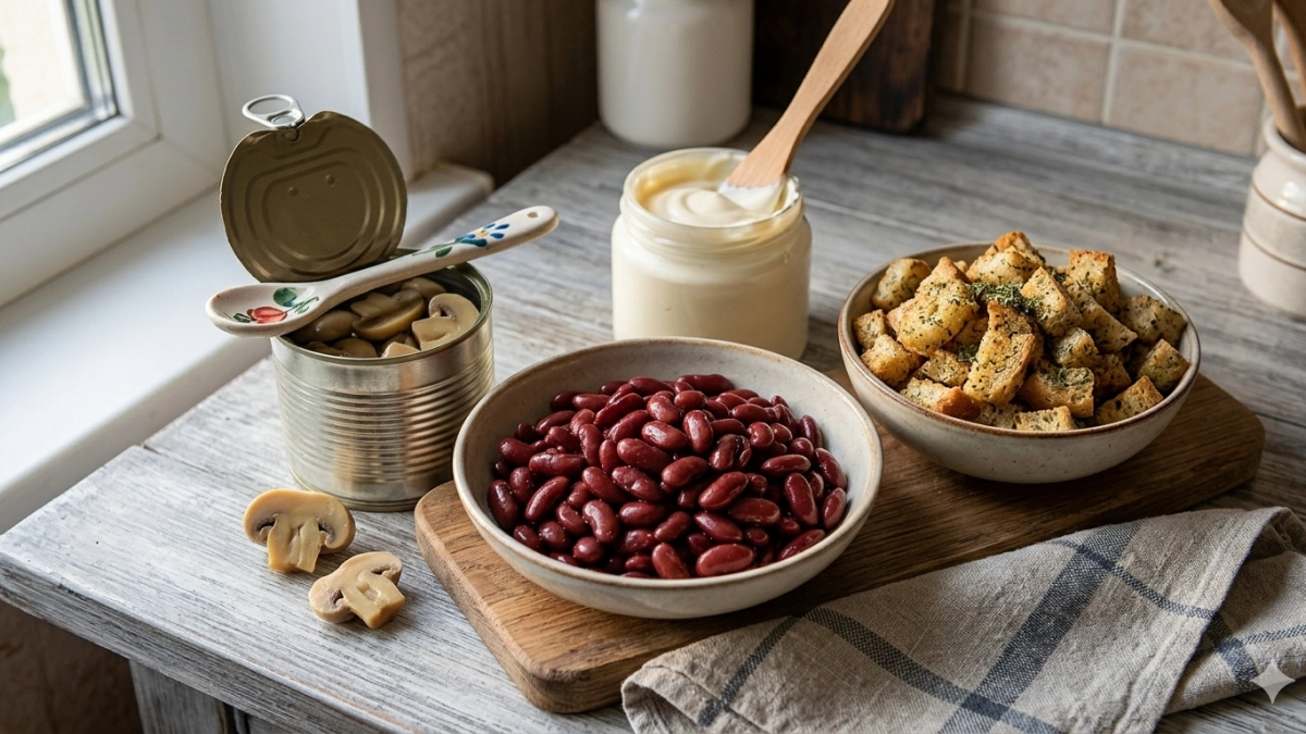 После работы готовлю салат "Секунда" - и семья сыта, и я довольна: всего-то надо 4 ингридиента