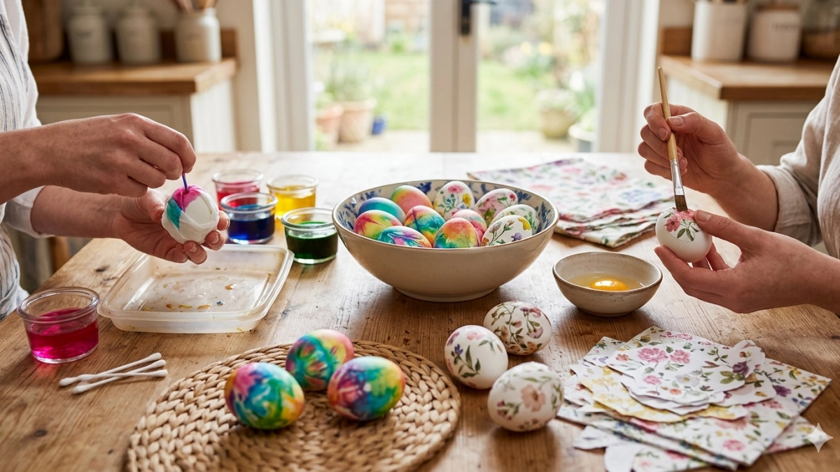 Луковая шелуха больше не эталон - вот как красиво и оригинально украсить яйца на Пасху: берите на заметку