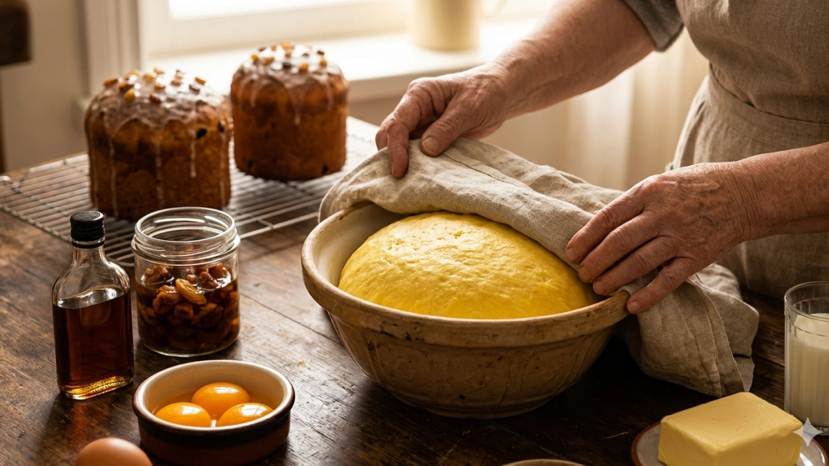 Как сделать идеальное тесто для кулича - мягкое, пористое и неделю не черствеет: 7 секретов 