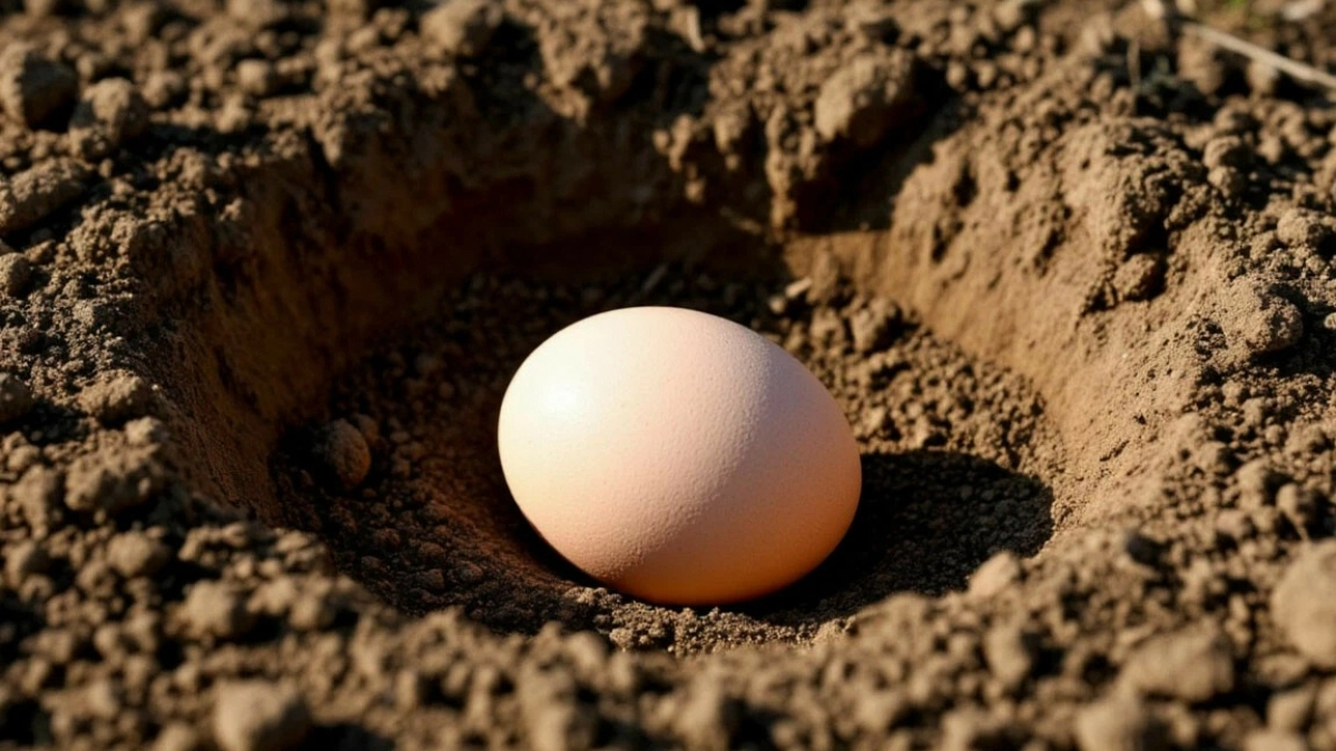 Закопала яйцо в лунку и удивилась: соседи крутили у виска, а теперь сами так сажают. Делюсь лайфхаком