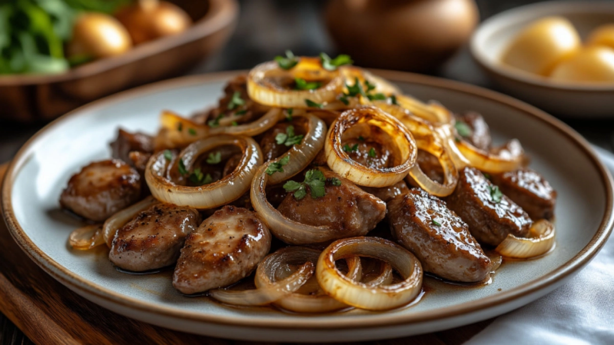 Куриная печёнка за копейки, а вкус — пальчики оближешь: мой любимый рецепт на обед и ужин