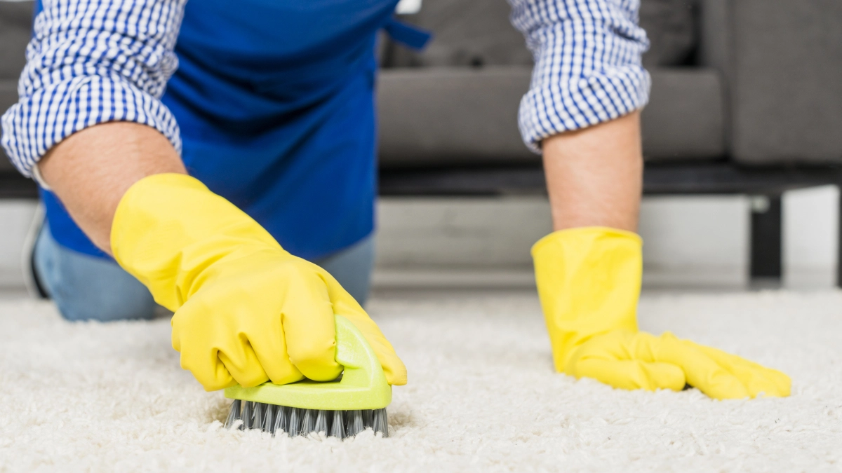 Этот раствор «вытянул» пыль и старые пятна из ковра: делюсь рецептом