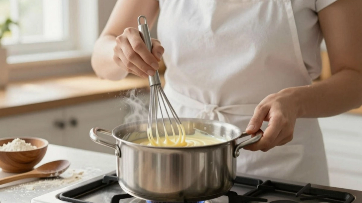 Тот самый вкус из 1952 года: вот так готовили заварной крем советские хозяйки - без капли масла