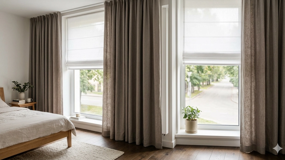 Кружевной тюль больше не эталон: чем дизайнеры советуют заменить громоздкие ткани для трендового ремонта