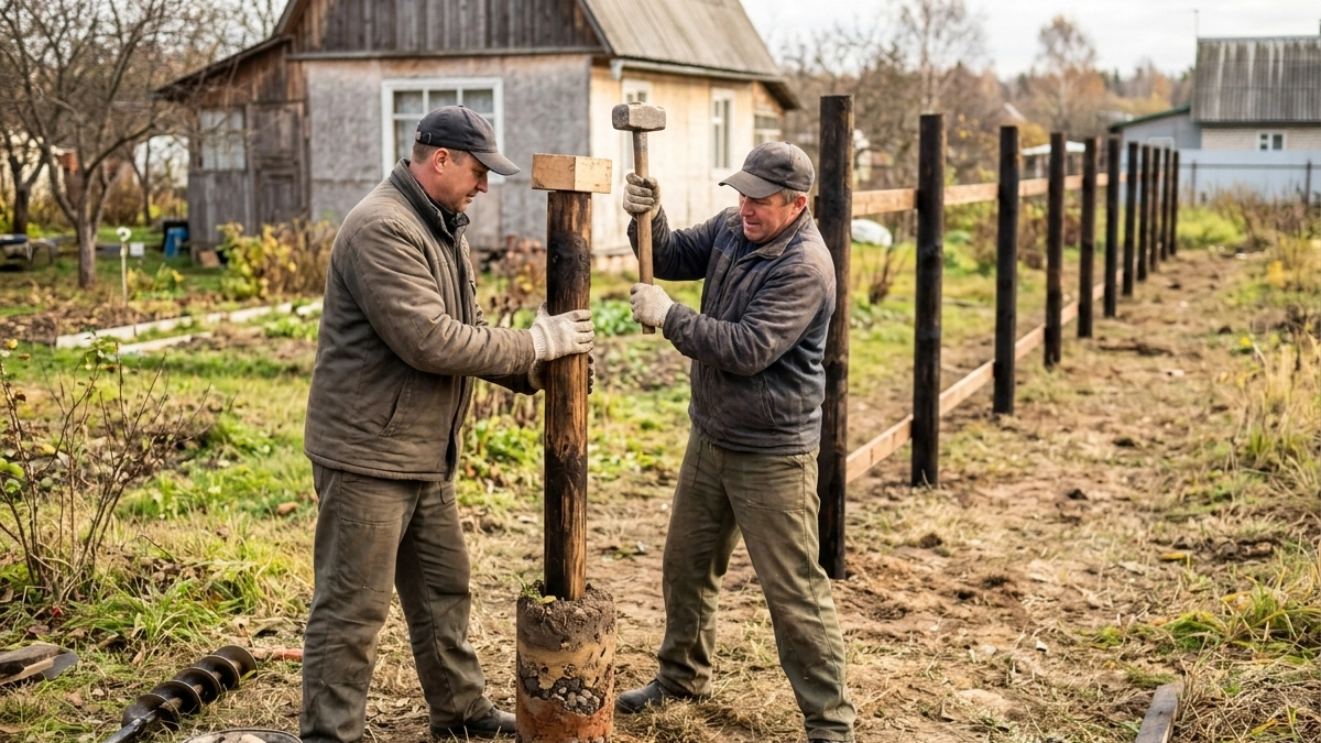 В старину делали забор на 100 лет, а сейчас он и 10 не стоит, разваливается - и вот почему