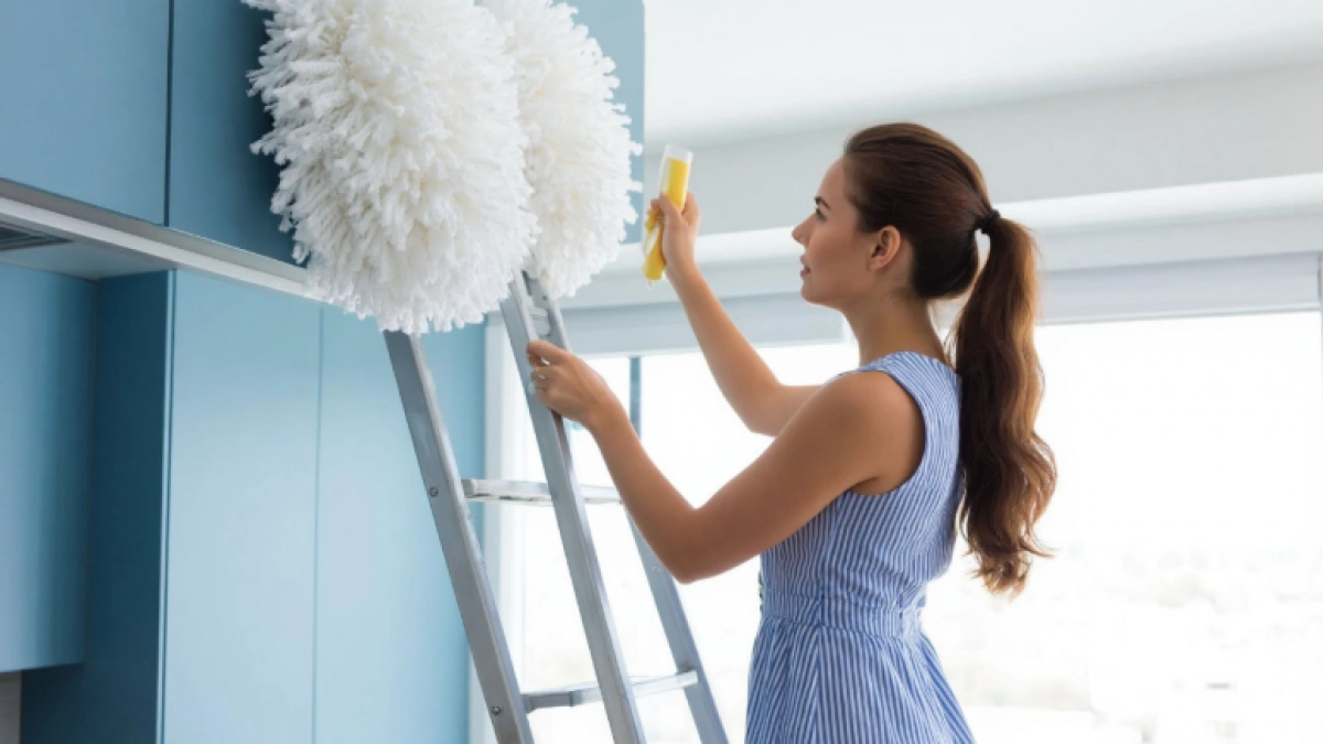 Как помыть потолок: лучшие средства, 3 способа для натяжного и окрашенного потолка — без разводов, без химии, без лишних усилий