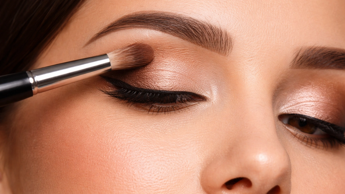 Нависшее веко больше не проблема: 5 приёмов макияжа, которые меняют форму глаз без операций