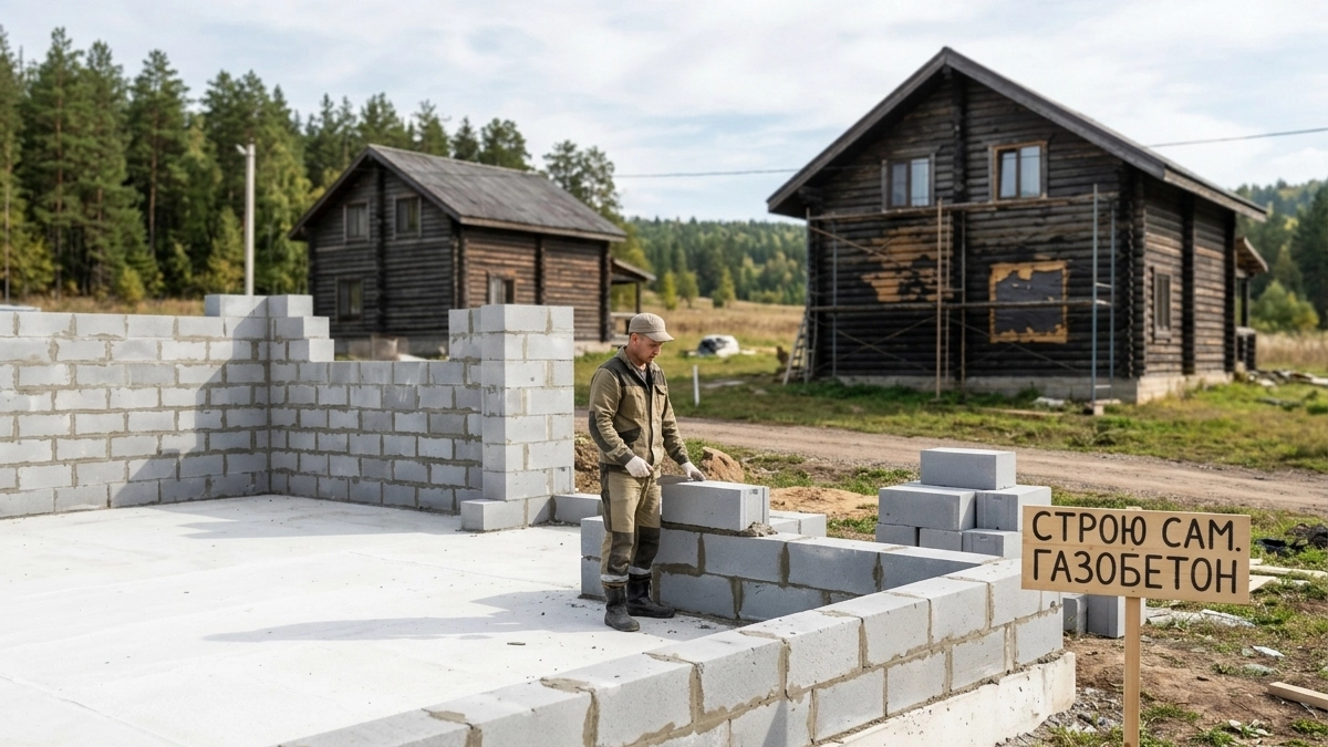 7 причин, почему умные строители никогда не выберут деревянный дом - ответ не на поверхности 