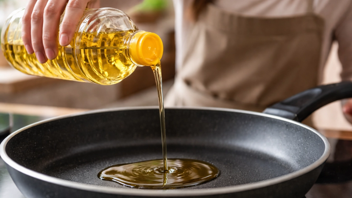 На холодную или на горячую: повара объяснили, когда добавлять масло, чтобы не испортить блюдо и сковороду