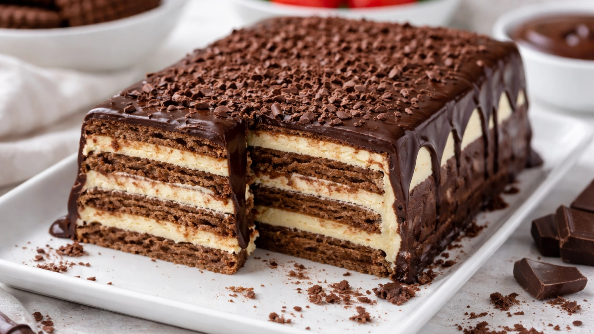 Без духовки и за 30 минут: каждые выходные готовлю нежнейший и ленивый торт, который тает во рту и исчезает быстрее чая